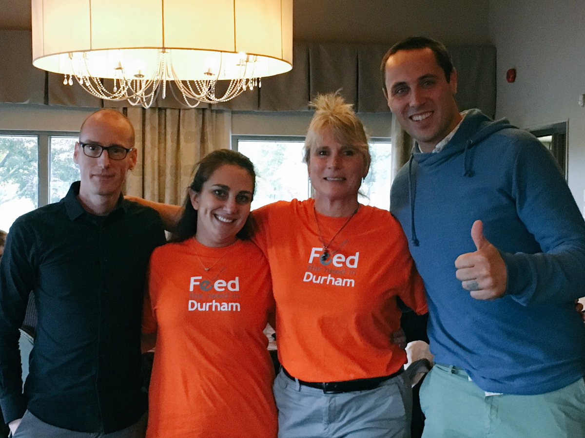 TheBrysonBlue's tweet photo. Our Director of Culture, Kyle, had an opportunity to spend the afternoon with two @WhitbyChamber #PeterPerry & Business Achievement award finalists at @Feed_the_Need1's Empty Bowls annual fundraiser. Good luck to Eric from Electric Design and the team at FTND! #feedingdurham https://t.co/o934XLVUNW