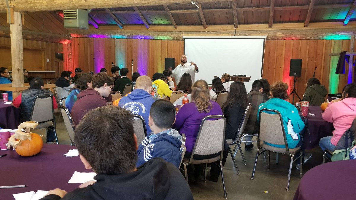'Your mess will become your message. Your misery will be your ministry and your pain will become your platform'. #WillyRamos #theghettopreacher @WashConf #WACyouth Public High Retreat