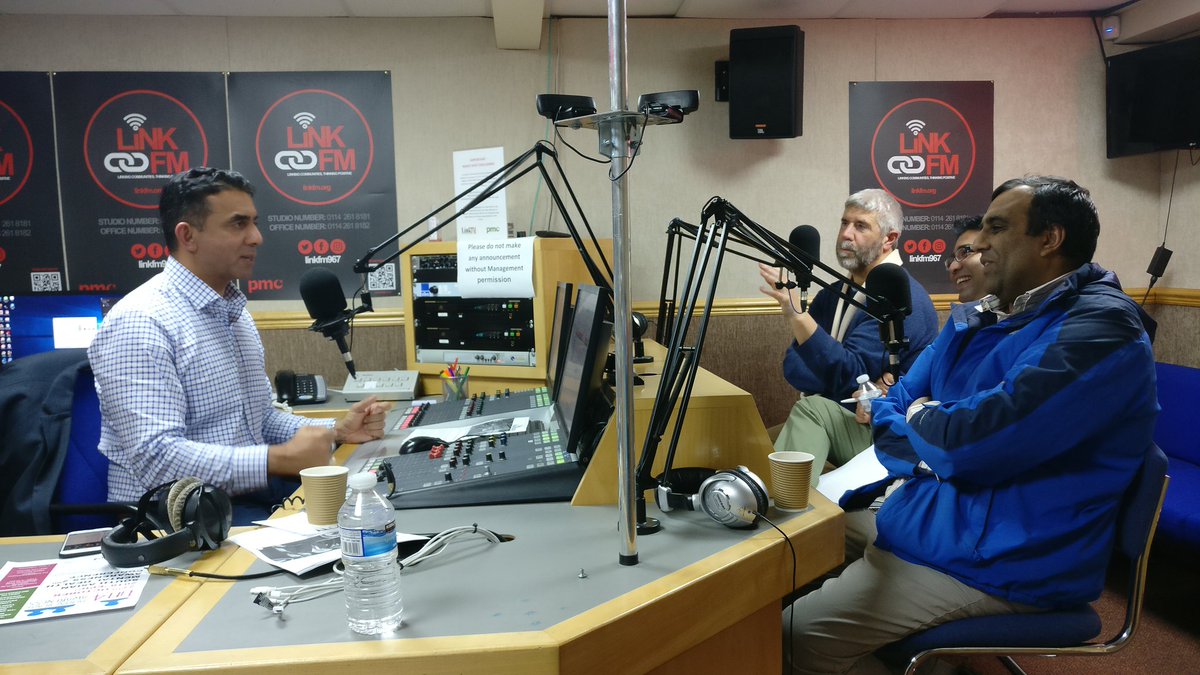 Shahid1Ali's tweet photo. @mahroofhussain on @LinkFM967 host of #YourPointOfView interviewing Cllr @shaffaqmohd, Kalpa Palliyaguruge and Cllr Jim Steinke on the crisis in #Srilanka. https://t.co/5sUcPzvBPC