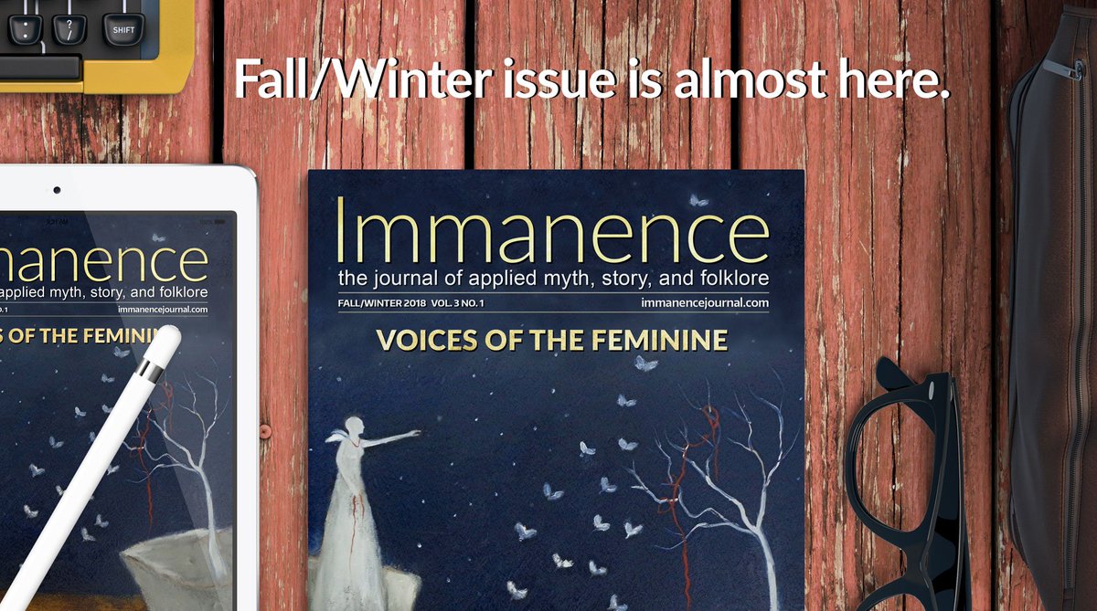 mythjournal's tweet image. 5 days until our Halloween release of "Voices of the Feminine"! #ImmanenceJournal #Halloween #FallIssue #VoicesoftheFeminine #DivineFeminine #FeminineVoices
