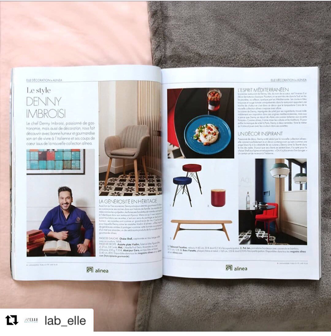 Des années passées dans mon pays d'adoption qu'est la France, je n'ai cessé de cultiver l'art de vivre à l'italienne. J'ai collaboré avec Alinéa et Elle décoration pour vous donner un aperçu de ma #dolcevita <a href="/alinea_com/">alinea</a> <a href="/ELLEDecoFR/">ELLE Décoration</a> #IDA

#CREDERE #cheflife #instagood