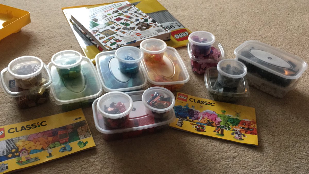 MrsPez21's tweet image. Birthdays: physically one year older but...still indulging the inner child! OCD satisfied now everything is sorted - tomorrow the allotment ‘gets it’! 😊 #loveabitoflego #timeformyself #lovemyallotment