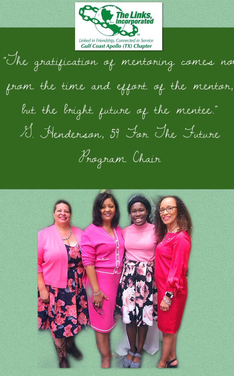 GCAC_Links's tweet photo. #GCACLinks are blessed to be part of @WA_Links &amp; to recognize #NationalMentoringDay! We loved on Nadiya, our brilliant &amp; talented #59ForTheFuture mentee &amp; hugged &amp; thanked our dedicated Program Chair, G. Henderson. #WALinksMentor #NationalMentoringDay #MentoringRocks https://t.co/70LKWEGGzR