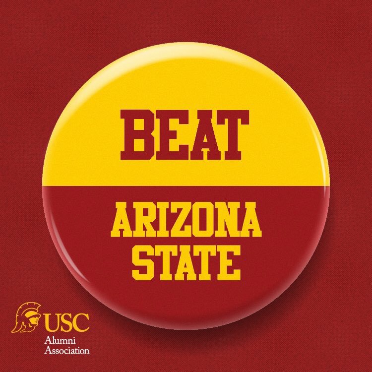 USCSecondDecade's tweet image. Happy Game Day! Beat the Sun Devils and Fight On!