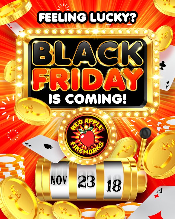 Red apple fireworks coupon