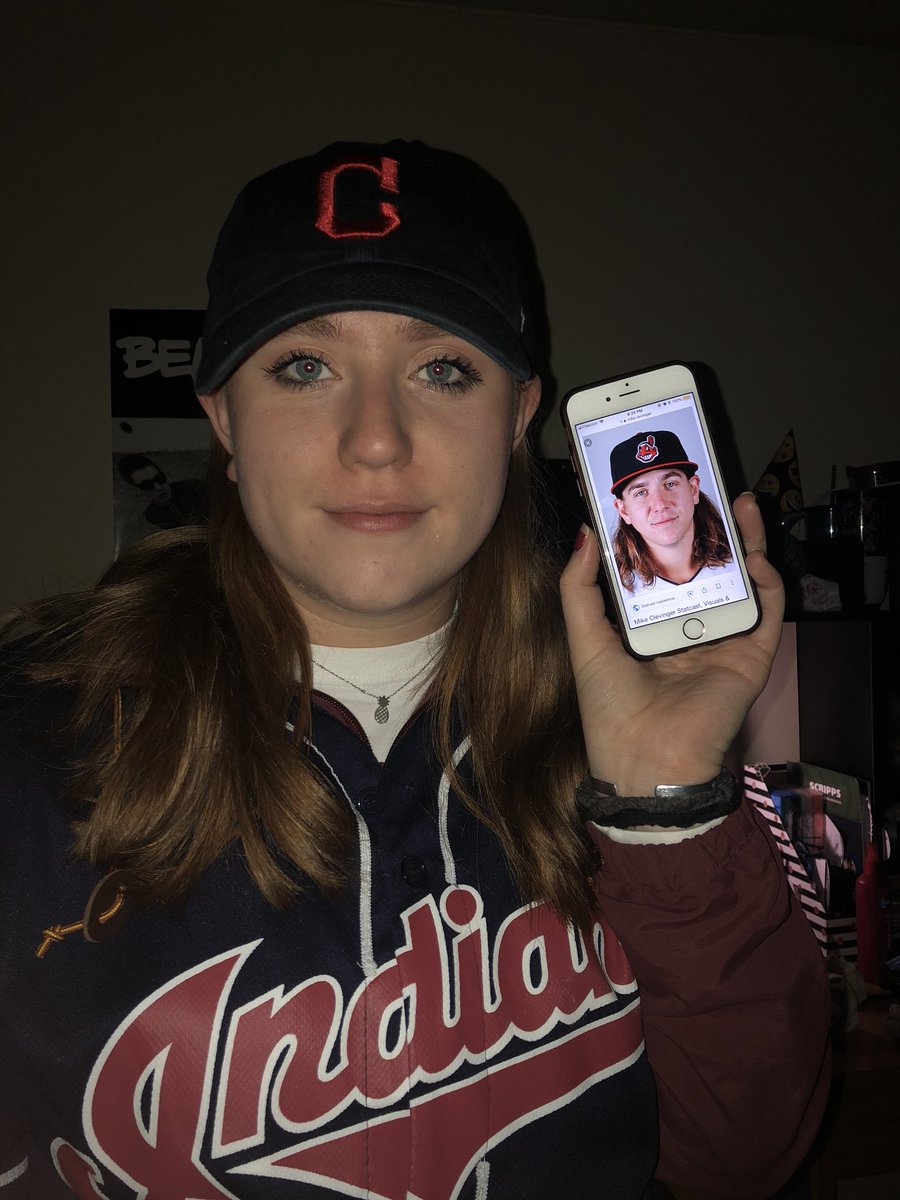 Olivia Christiansen on X: “wait, olivia why do you actually look like  him?” happy hallOUween from Mike Clevinger ;)  / X