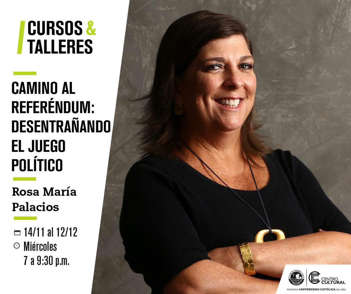eltalmarco's tweet photo. Queridas amigas y amigos: @rmapalacios dará un seminario de 5 sesiones súper interesante en el @CCULTURALPUCP ¡No se pierdan esta oportunidad! https://t.co/N6sxn0MAIG