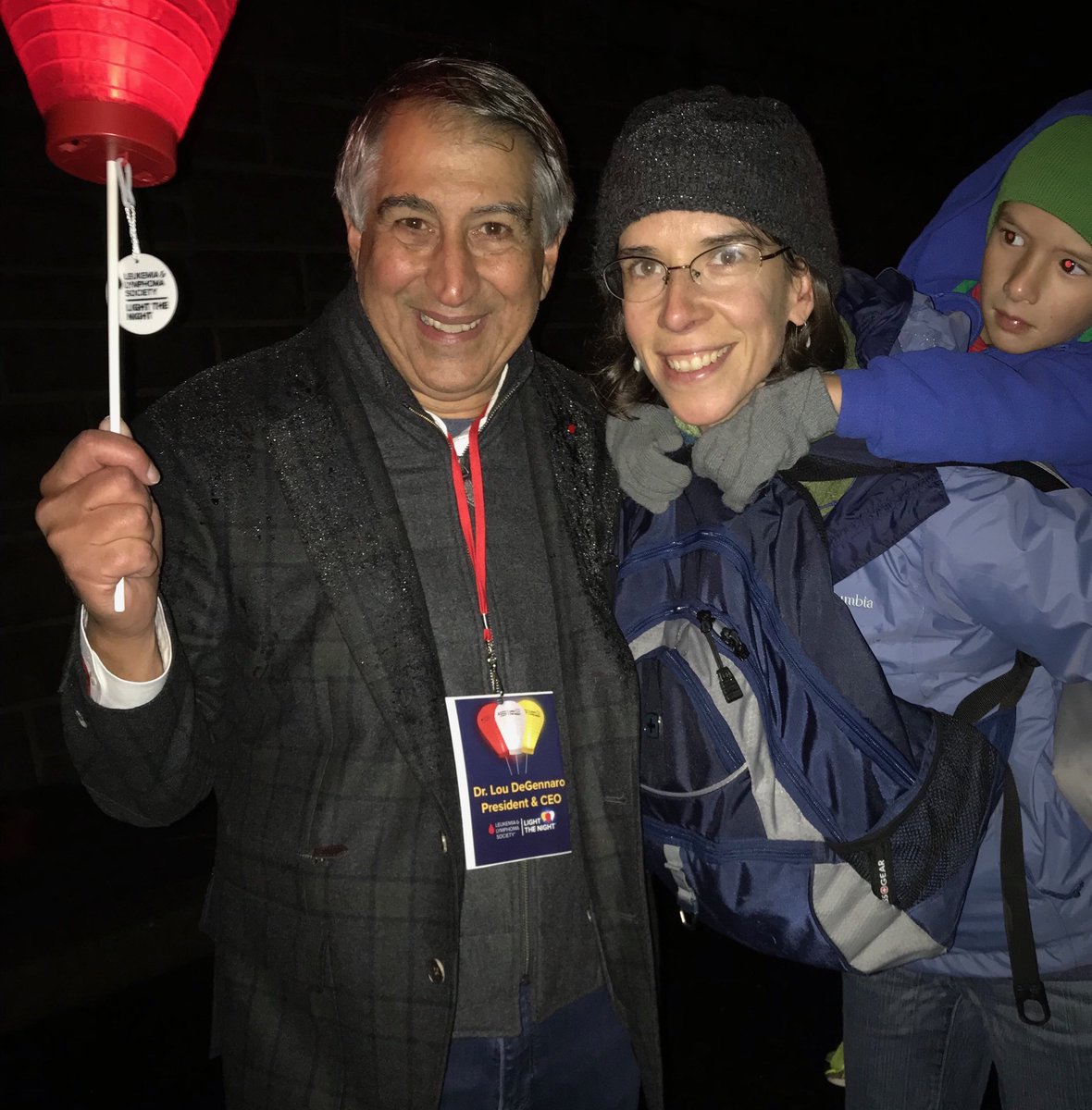 LouisJDeGennaro's tweet image. With Alison ⁦@LLSEasternPA⁩ LTN walk! ⁦@LLSIndiana⁩ ⁦@LLSusa⁩ #LightTheNight