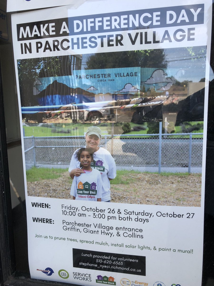 Cesar_Zepeda1's tweet photo. Great time helping out to beautify the entrance to Parkchester Village. 

#Volunteer #RichmondCA #CesarForRichmond #RichmondCityCouncil https://t.co/bXFCyvR9mg