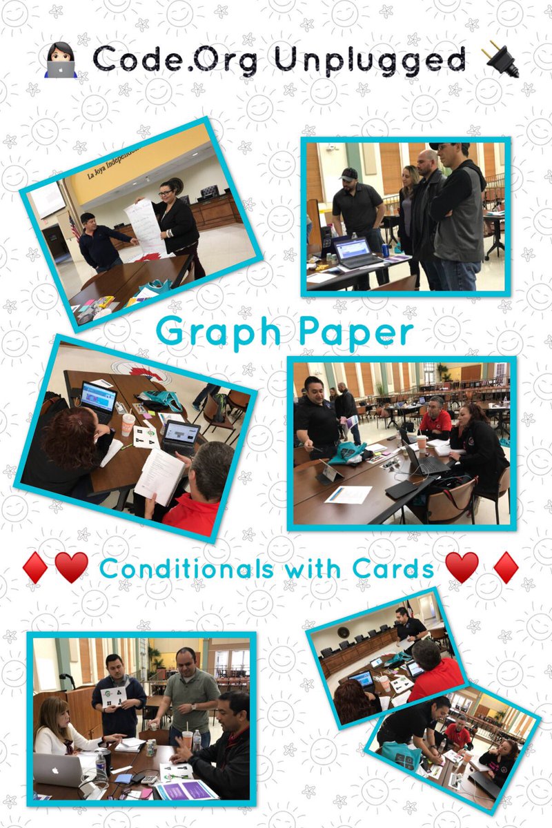 GiannaColson's tweet image. Had a good time today @lajoyaisd showing others how to #TeachCode #WeTeach_CS