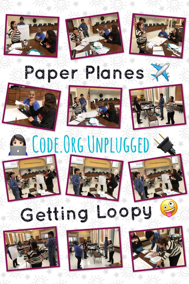 GiannaColson's tweet image. Had a good time today @lajoyaisd showing others how to #TeachCode #WeTeach_CS