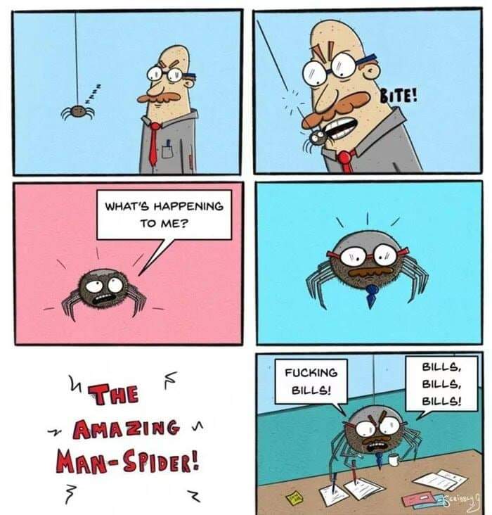 chinda32's tweet image. #memes #manspider