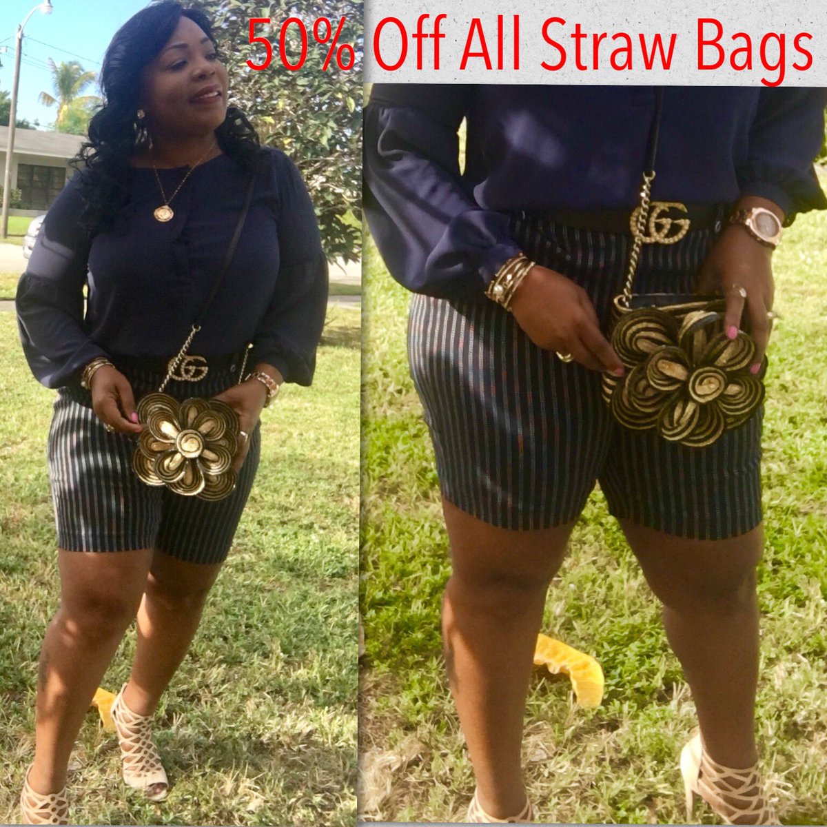 50% Off All Straw Bags! Promo Code “Off50” stylestepup.com/product-catego…  #fashion #photooftheday #fashionbag