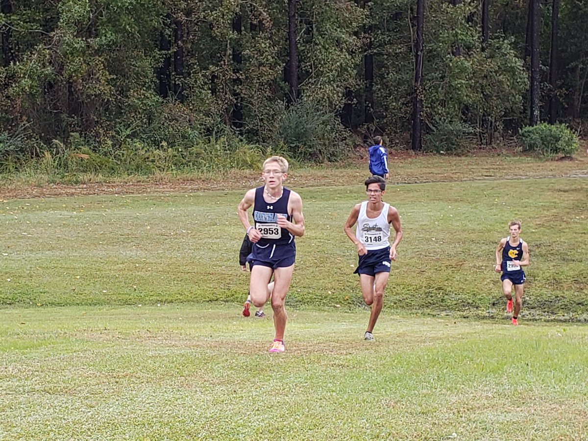 Congrats to Drew Topoly for qualifying for the State Cross Country meet today.