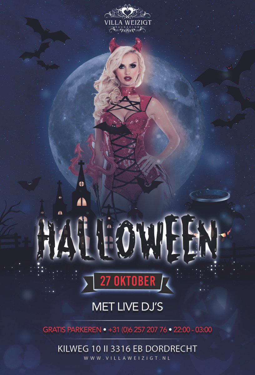 Villa_Weizigt_'s tweet image. Vanacht tot 04.00 uur (zomertijd) vieren wij holloween. #lekkeremuziek #2djs #Demooistemeiden  #geilesex #themafeest #saunaclub #Villaweizigt