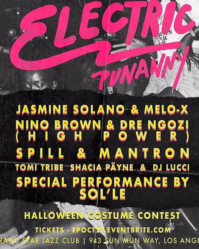 KenyaAKASpill's tweet photo. Tonight! #LA #HalloweenWeekend @PROJECTLIVELA @ELECTRiCPUNANNY @fusicology 
https://t.co/MhXpgHtpbS still available.. https://t.co/cWKzJaZrbX