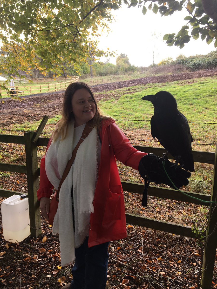 It’s close to #halloween so hang with a raven... 🦅 fun times <a href="/Mothershiptons/">Mother Shipton's</a>