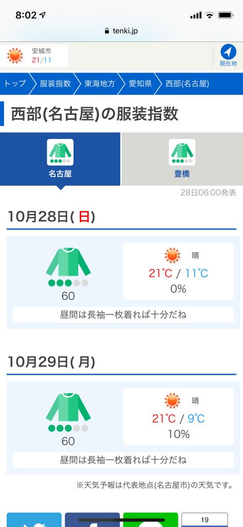 大阪 服装 指数 大阪の天気予報と服装｜天気の時間