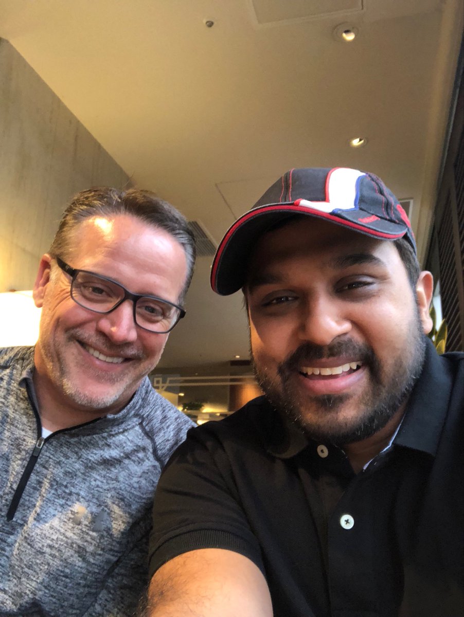 rajeevchhajer's tweet image. When your day starts thinking about #SmartMobility and just then you run into your leader(VP) in Japan who is paving this path into the future. Brainstorming &amp;amp; discussions just take over #Honda #connectedTech #smartcities #connectedconsumer #businessinnovation #connectedvehicles