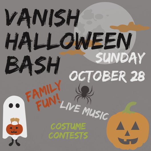 Join us! #Halloween2018 #costumes #music #beer #vanish #brewery #LOCO #Virginia