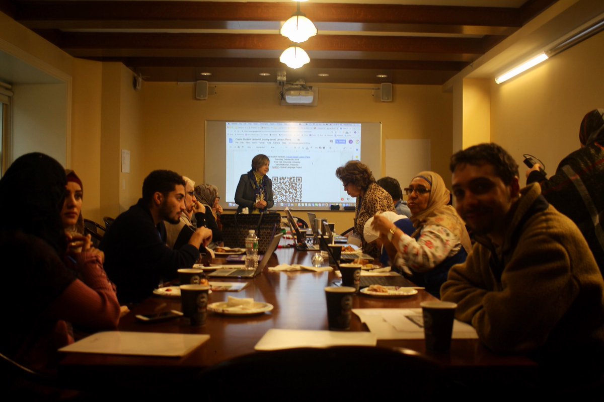 MimiMelkonian's tweet image. @MimiMelkonian , #Presenter @MiddleEastInst, @ArabicLangChat , @ArabicHonorSoc , @globallang , @QFIntl , #Inquiry_Based_Learning, #Leadership, #Arabic, #TeachingFirst, #TechnologySecond,#QRCode, @NYATC