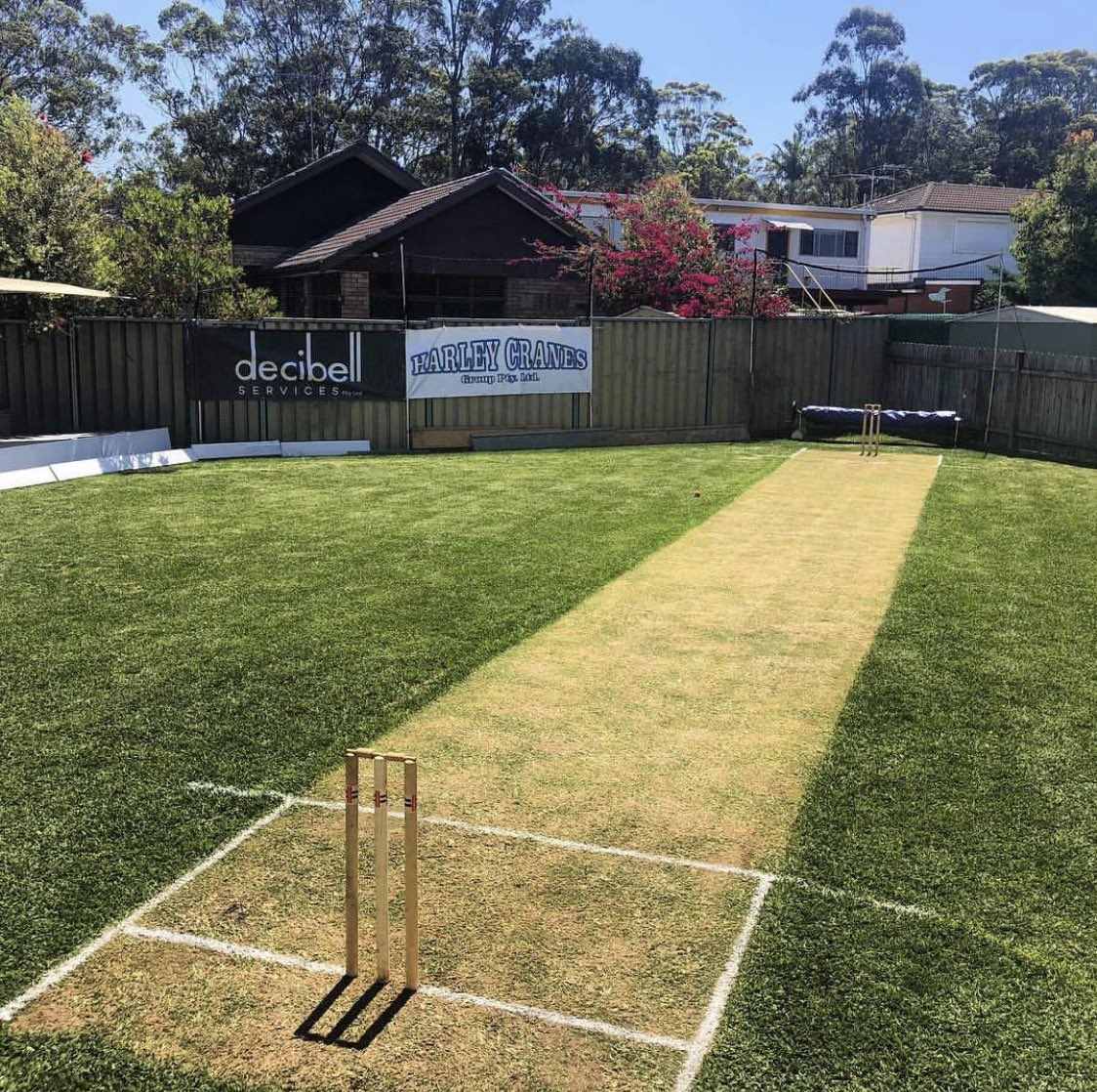 Cricket Shouts On Twitter The Ultimate Back Yard Cricket Pitch