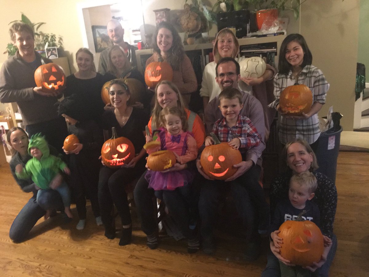 Second annual #DavyLab (and friends) pumpkin party- thanks all for a great evening!