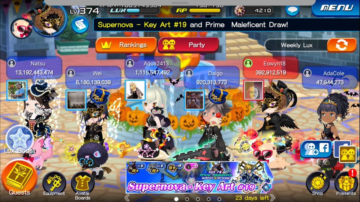 Eowyn1018's tweet image. #KHUX #SpookyContest @kh_ux_na  Party: Super Goodz, Union: Vulpes