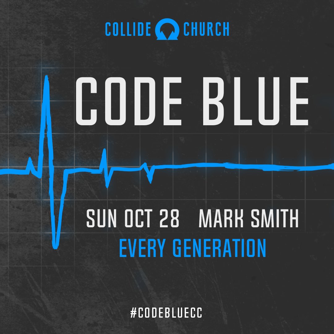 collide_church's tweet image. We have an exciting final day of #codebluecc that you don't want to miss! This Sunday morning at 8:30am, 10am &amp;amp; 11:30am, Mark Smith from @ncbaptist will be teaching us the importance of family discipleship in the home. We will see you there!