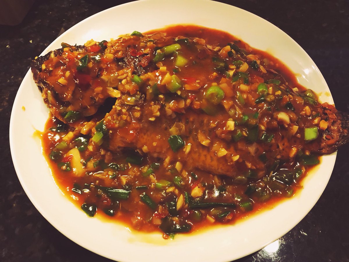 CookChinese's tweet image. #wholefish #beanpaste followed my recipe: youtu.be/O_YwUGnsxug