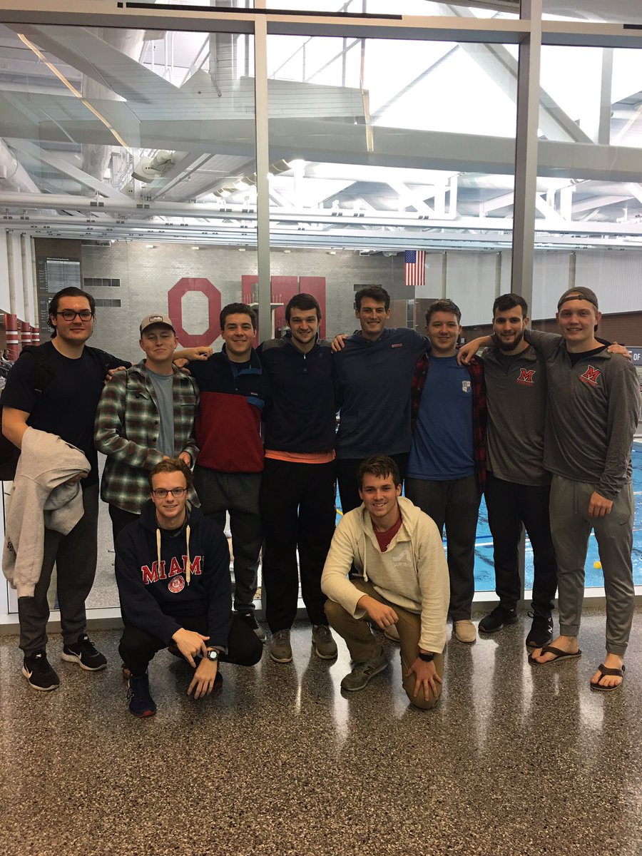 <a href="/MU_MensWP/">Miami Water Polo</a> playing for 3rd place tomorrow at 12:20!!! Go RedHawks! Love and Honor❤️