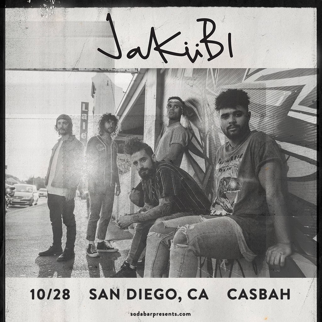 SodaBarSD's tweet photo. TOMORROW @CasbahSanDiego – @Jakubimusic w/ @jumbotronmusic • https://t.co/5g0zuQjdC1 https://t.co/5KYfV45YYT