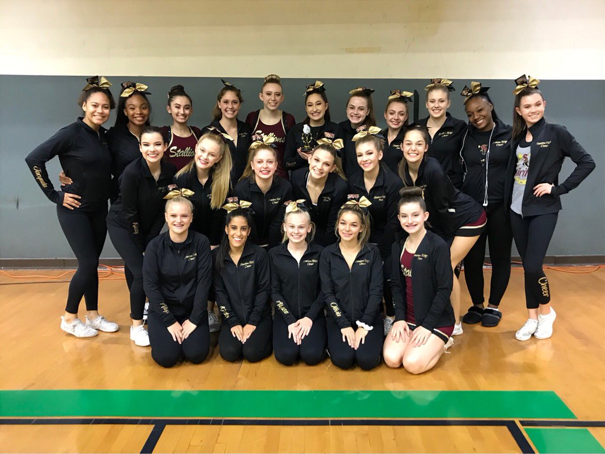 AthleticsShadow's tweet photo. Your Shadow Ridge Spiritline had a very long but great competition day down in Tucson!
This is how they placed

Pom - 1st
Game Day - 1st
Show cheer - 2nd
5 girl - 4th

Way to go Stallions!  #allin #stallionstrong https://t.co/osFVXIjKbb