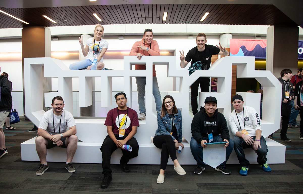 Twitch's tweet photo. That’s a wrap on day two of #TwitchCon. Join us at 10AM PT for one last day of esports, speedruns, and our annual wrap up show, Twitch Yearly. https://t.co/qFxStdTLWi