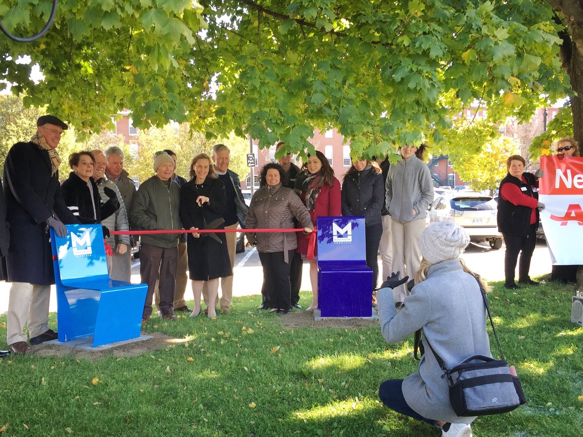 <a href="/mhtconnects/">Manchester Connects</a> Hope you were able to join us for this special ribbon cutting at Arms Park on Thursday! <a href="/MayorJoyceCraig/">Mayor Joyce Craig</a> <a href="/luvMHT/">Discover Manchester</a> <a href="/ManchForward/">Manchester Forward</a> <a href="/grtrmanchester/">Manchester Chamber</a> <a href="/qcb_nh/">Queen City Buzz</a> <a href="/StMarysBankCU/">St. Mary's Bank</a> <a href="/mcdizzle99/">Bronwyn McDonough</a> <a href="/NatalieJutras/">Natalie Jutras</a> <a href="/AARPNH/">AARP NH</a> <a href="/TheMarlana/">Marlana M. Trombley</a>