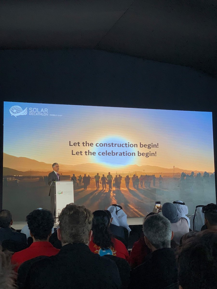 Team UOW are at the <a href="/SDMEDubai/">Solar Decathlon ME</a> preparing to start construction tomorrow #TeamUOW #SDME2018