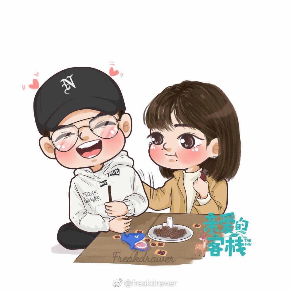 LUVDYWANG's tweet photo. Freakdrawer is at it again 😭 she is always ready to illustrate diyue’s iconic moments https://t.co/r2f75XEGlU
