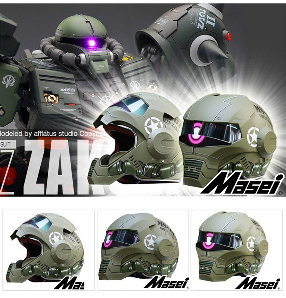 アイアンマンやガンダムのザク、マクロスのバルキリーなどを連想させる