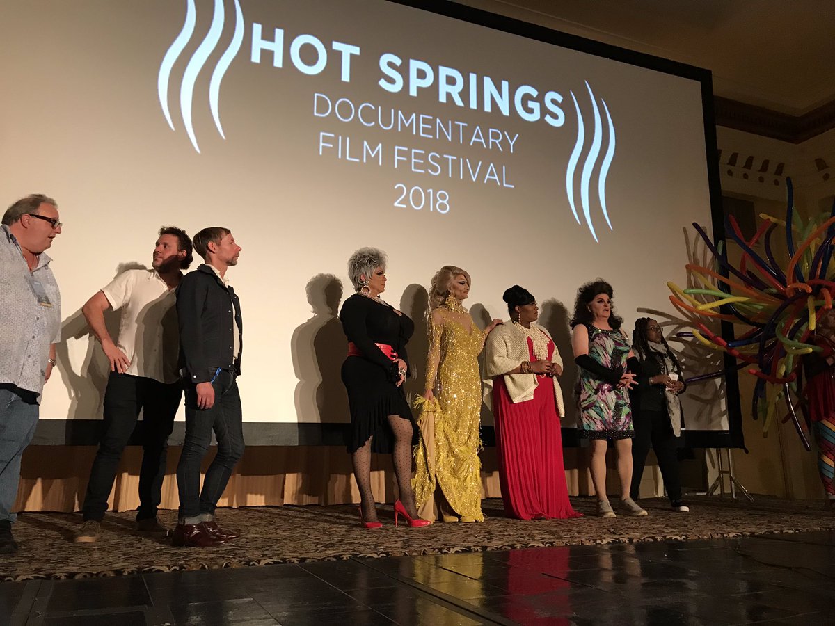 queerartsark's tweet photo. Congrats to the made in Arkansas documentary "The Gospel of Eureka" on winning Best Southern Feature Documentary at Hot Springs Documentary Film Festival (@HSDFI)!
#hsdff #hsdff27 #gospelofeureka #madeinarkansas #hotsprings #documentary #filmfestival #keeparkansasqueer https://t.co/R2wy0oX1iD