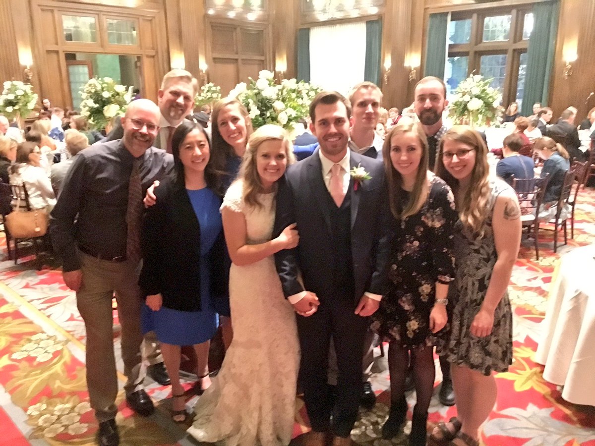 kwantourage's tweet photo. Congratulations to former @kwantourage undergrad Thomas! Best wishes for a lifetime of happiness 🎉 #justmarried #labreunion https://t.co/EI4AdWDdio