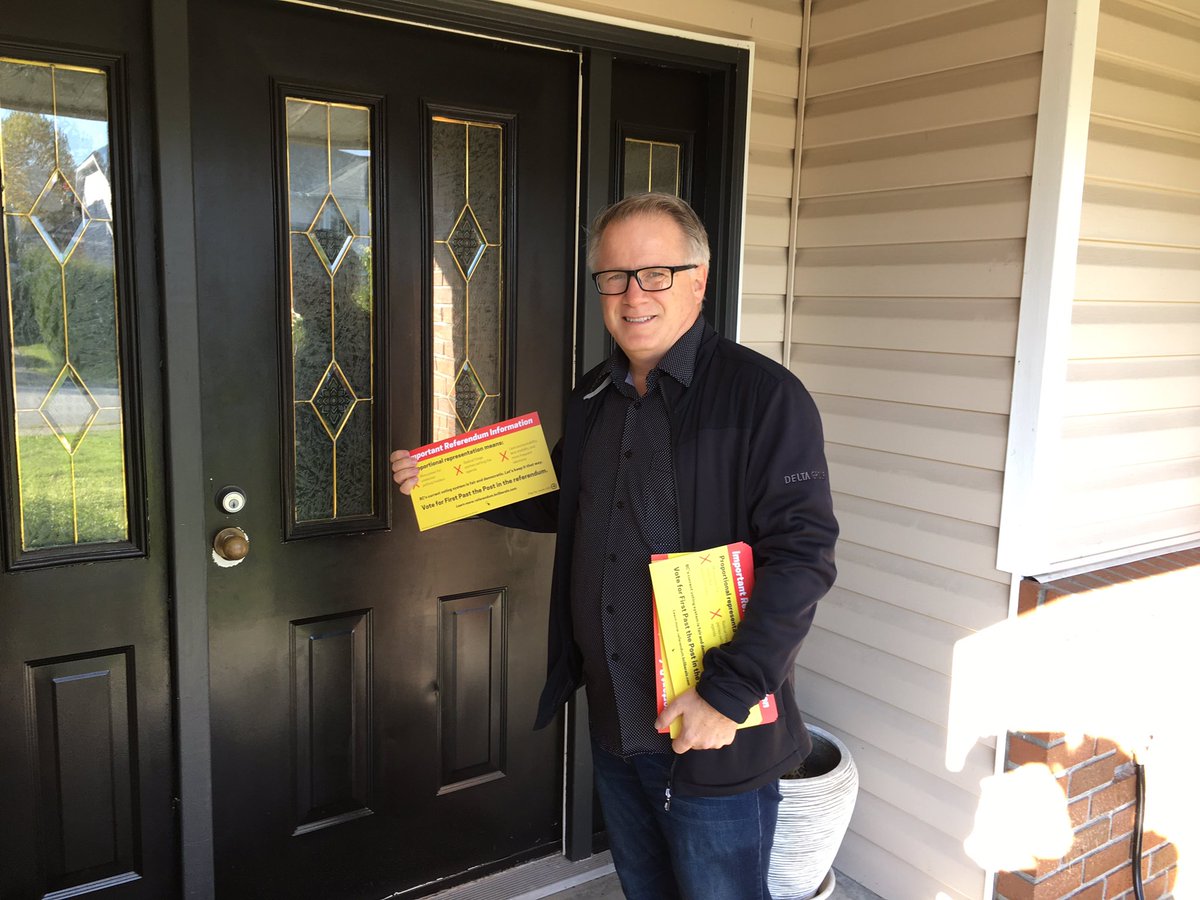 MarcDalton's tweet image. Getting the word out supporting #firstpastthepost #MapleRidge #PittMeadows #supersaturday
