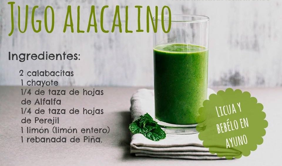 Arriba 103+ imagen recetas de jugos alcalinos