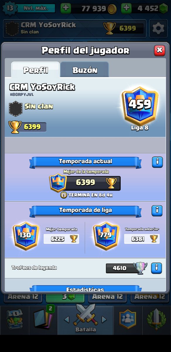 Código: YoSoyRick 💪 tweet media