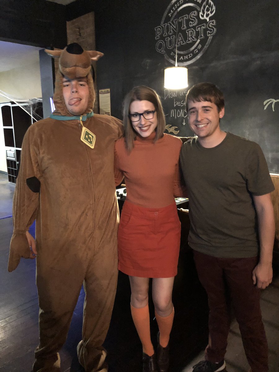 The mystery gang! Fred and Daphne must have snuck off...