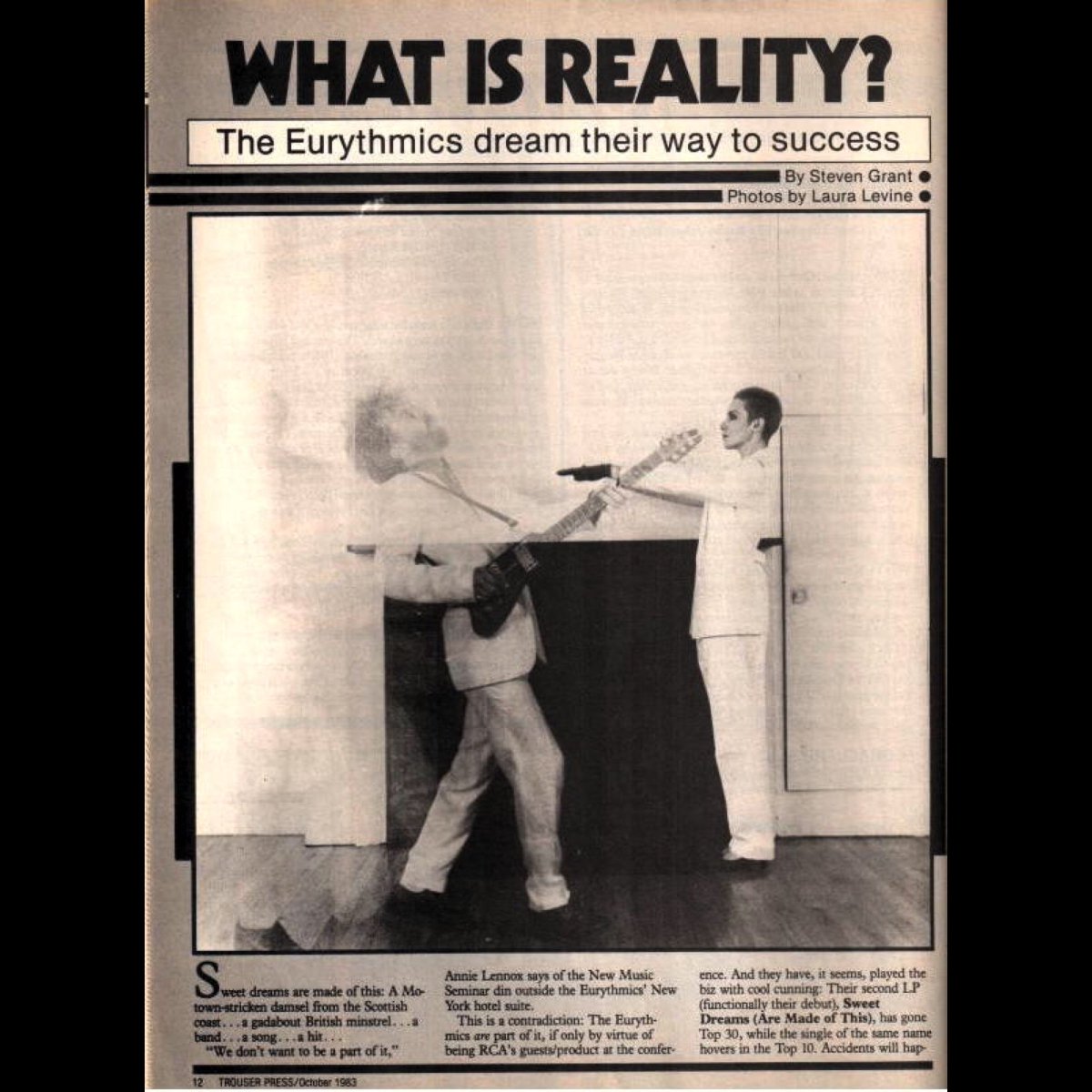 AltMuse's tweet photo. 35th Anniversary for the Oct 1983 issue of Trouser Press mag. Duran Duran The Eurythmics Thomas Dolby Andy Partridge Talking Heads &amp; more. see full shots here https://t.co/jBl4d0SY6t #AnnieLennox #DBtodomundo @duranduran @SimonJCLeBON @eurythmicsultim https://t.co/Ss0tlWfk5D