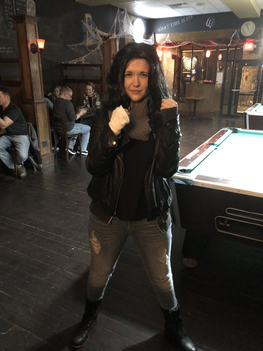 Luke cage who? Jessica Jones at #PQHalloween