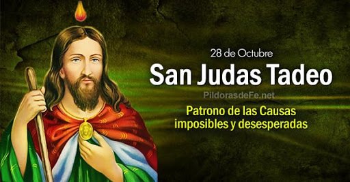 #Santoral | San Judas Tadeo, Apóstol. Patrón de las causas desesperadas  