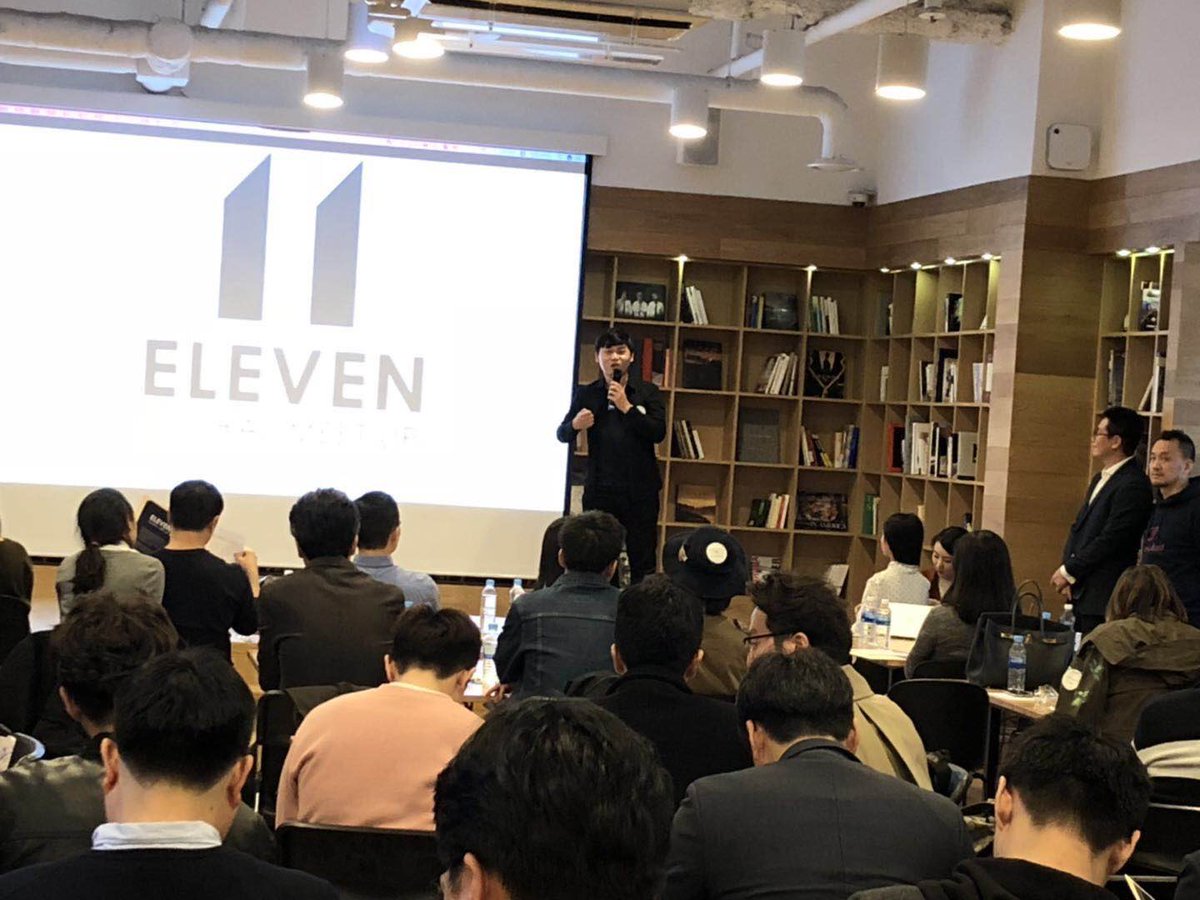 WxyUp's tweet photo. Wang Run From Huobi Eco is doing speech @HuobiGlobal #ELEVENMEETUP https://t.co/RO97CgqOUn