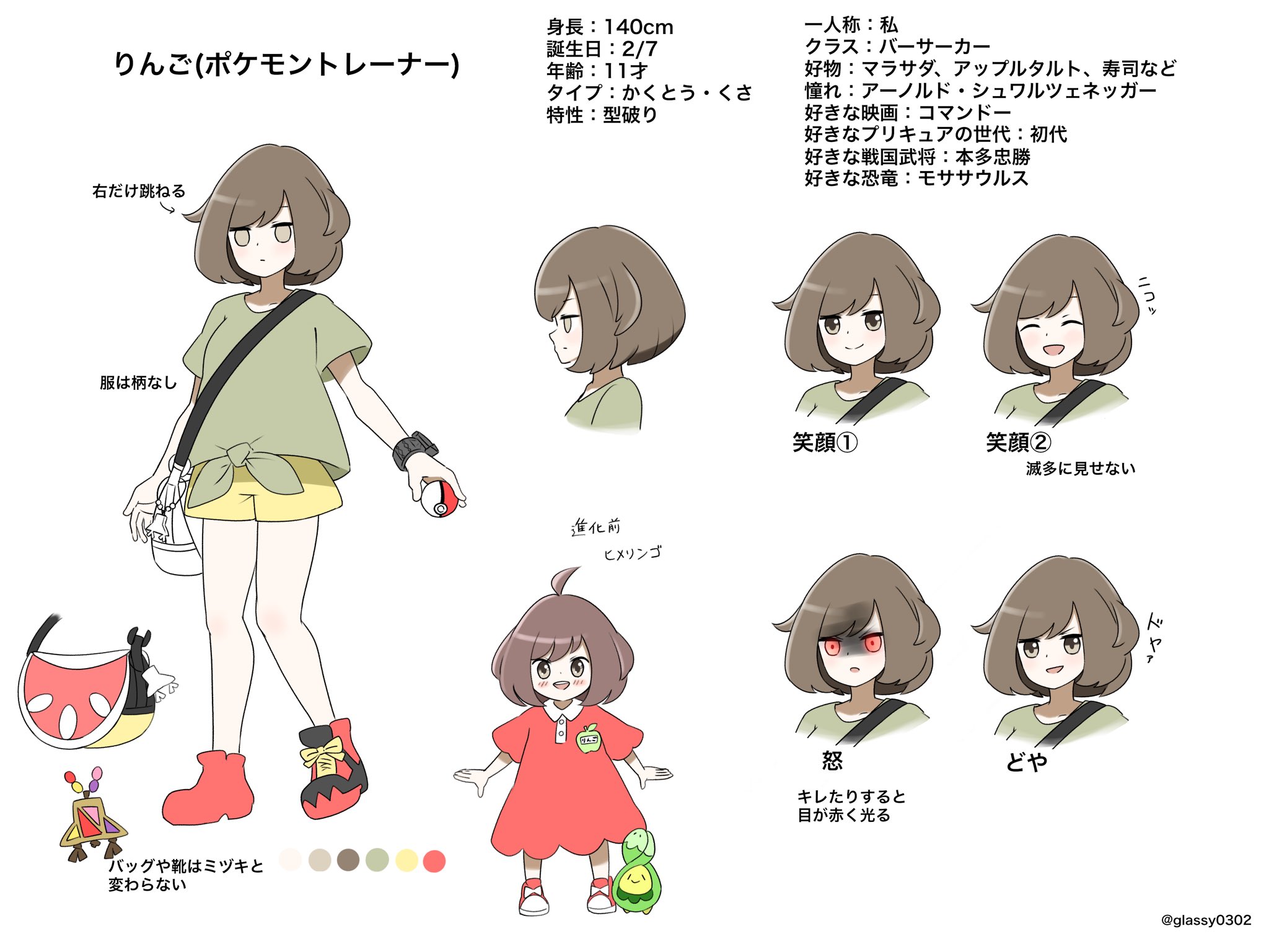 津軽産あっぷる こだわりハチマキ V Twitter 設定資料的な