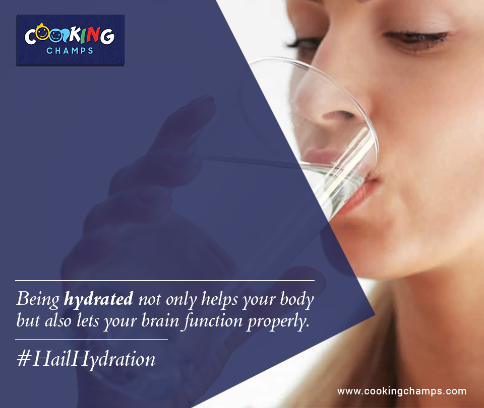 Cooking_Champs's tweet photo. The average human brain contains around 78% water. So keeping yourself hydrated not only helps your body but also lets your brain function properly.
Go and have that refreshing glass of water #HailHydration
Opt for Health and Better life
#healthyliving #cooking #kidsbook https://t.co/Peyeaq9aO5